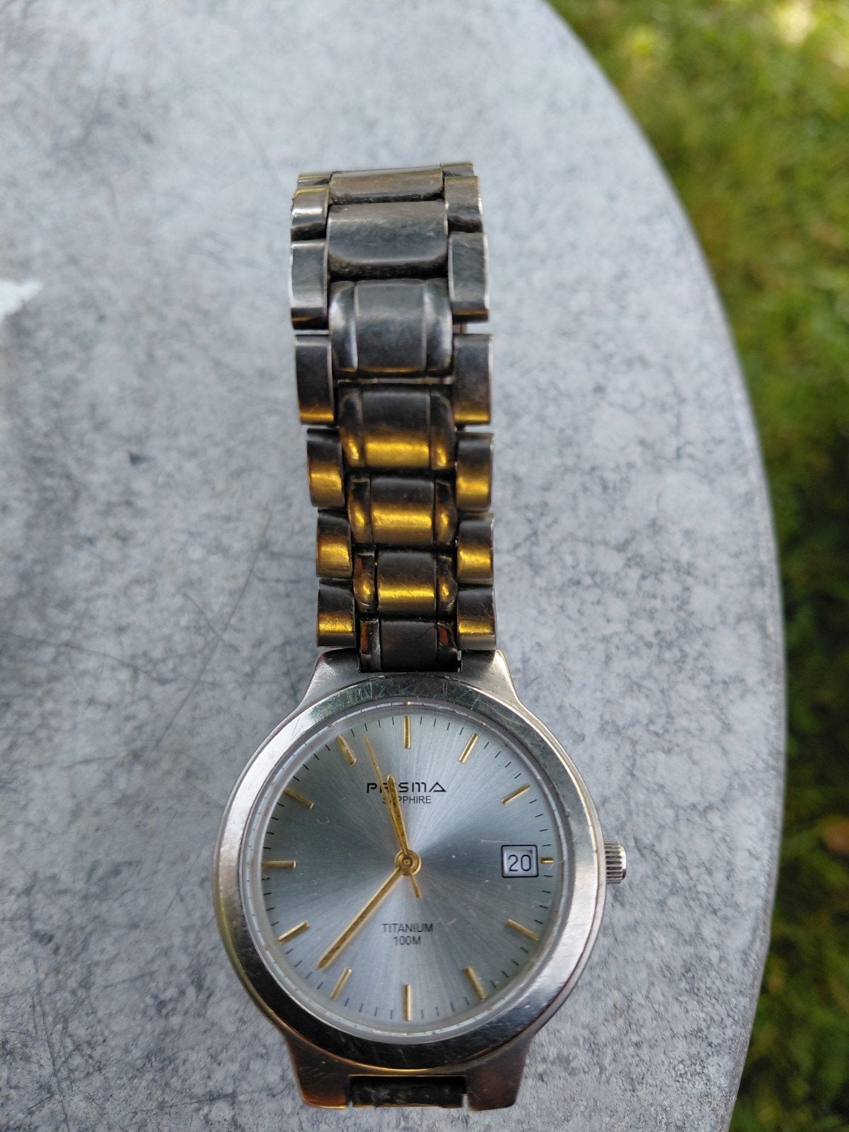 Prisma Heren Horloge - Titanium Saffierglas, Overige materialen, Gebruikt, Polshorloge, Overige materialen