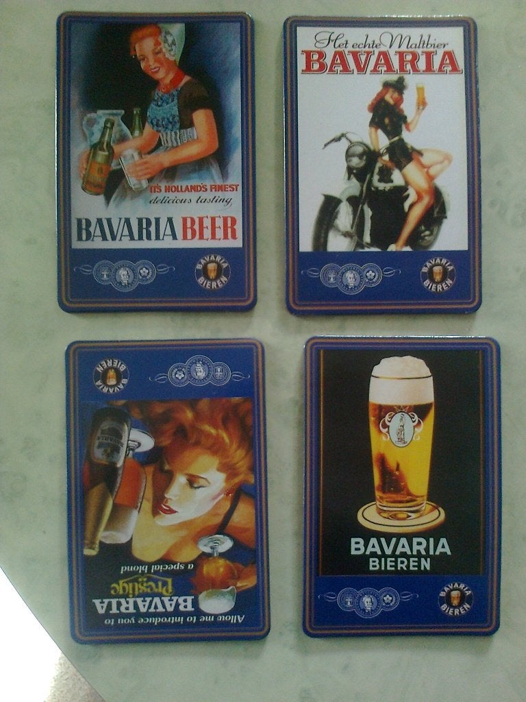bavaria  onderzetters t, Ophalen of Verzenden, Zo goed als nieuw, Bavaria