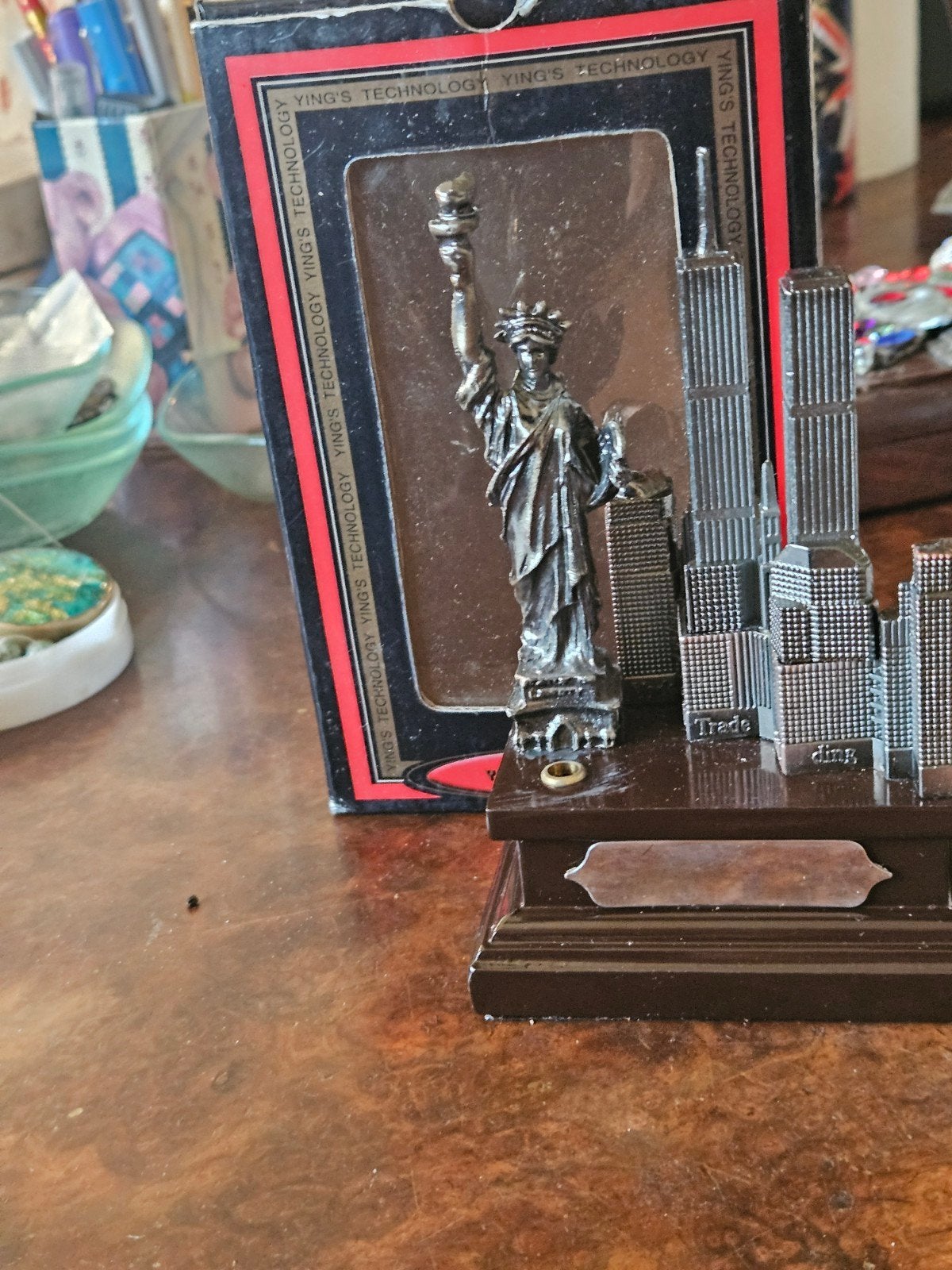 Vintage New York tafelaansteker - Nieuw in verpakking, Onbekend, Nieuw, Ophalen of Verzenden, Onbekend