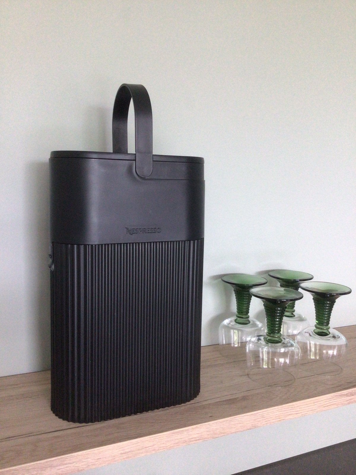 Nespresso recycling container voor koffie capsules z.g.a.n., Ophalen of Verzenden, Zo goed als nieuw