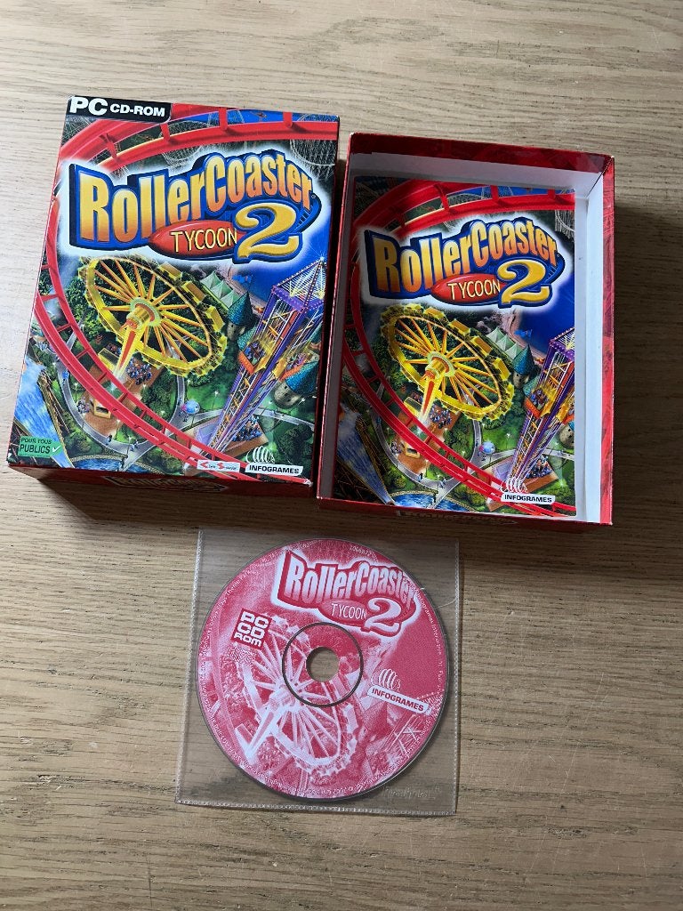 PC Rollercoaster Tycoon 2, Gebruikt, 1 speler, Ophalen of Verzenden, Vanaf 3 jaar