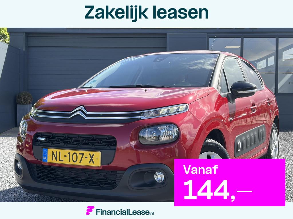 Citroen C3 1.2 PureTech Feel 105g Dealer Onderhouden,Navi,Cl, Voorwielaandrijving, Euro 6, 1199 cc, 82 pk