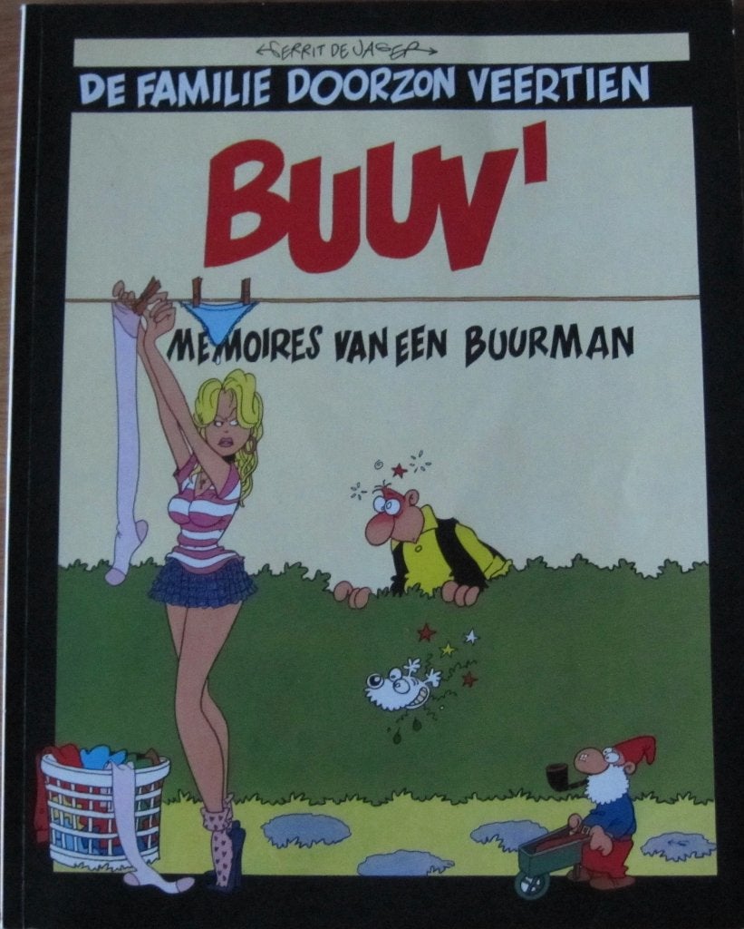 De familie Doorzon veertien - Buuv -memoires van een buurman, Gerrit de Jager, Eén stripboek, Ophalen of Verzenden, Zo goed als nieuw