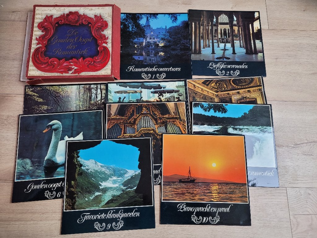 De Gouden Oogst der Romantiek - 10 lp's ~ MP8448, Cd's en Dvd's, Boxset, Gebruikt, Overige typen, Ophalen of Verzenden