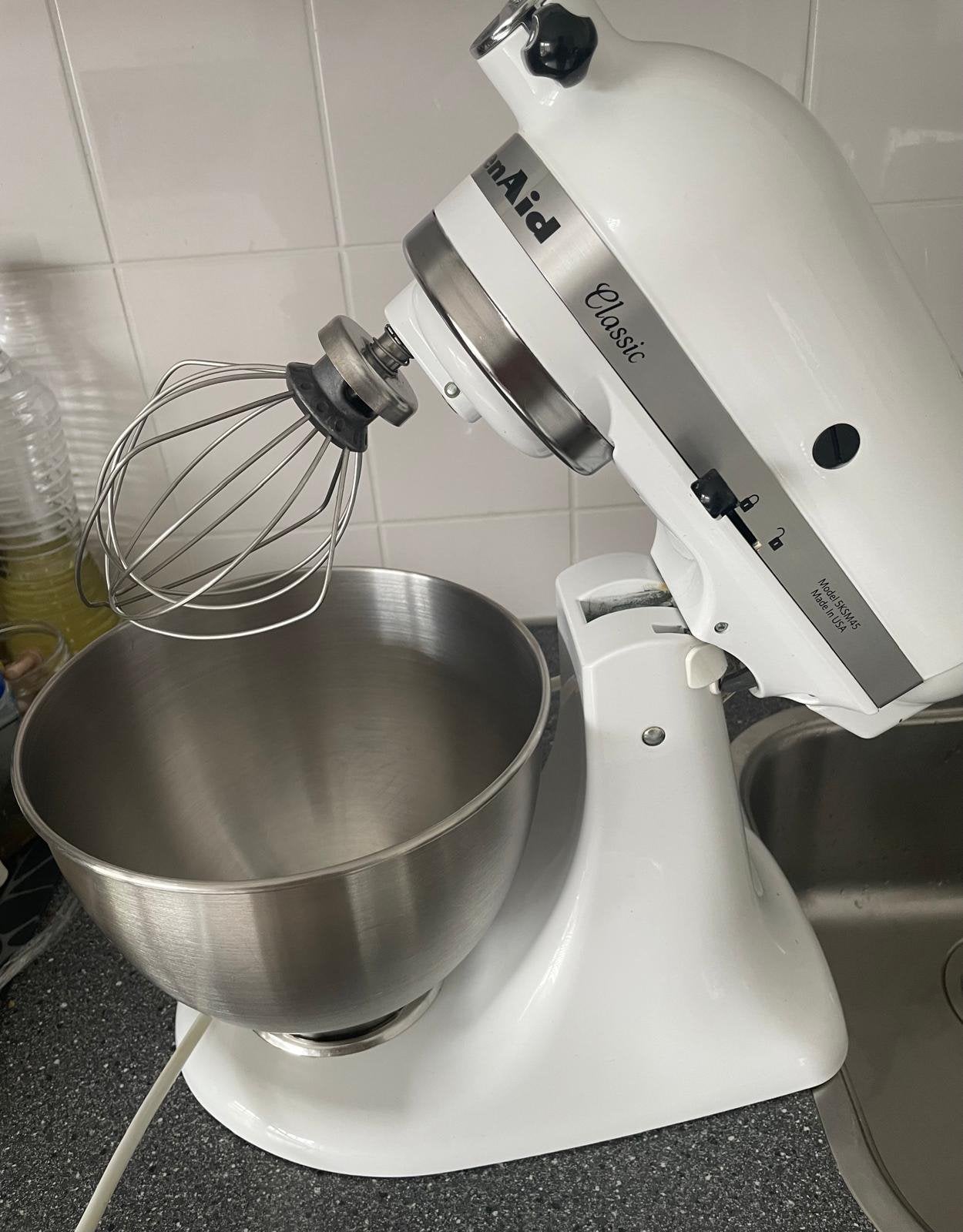 Kitchenaid keukenmachine Classic, 4 liter of meer, Ophalen, Zo goed als nieuw, 3 snelheden of meer