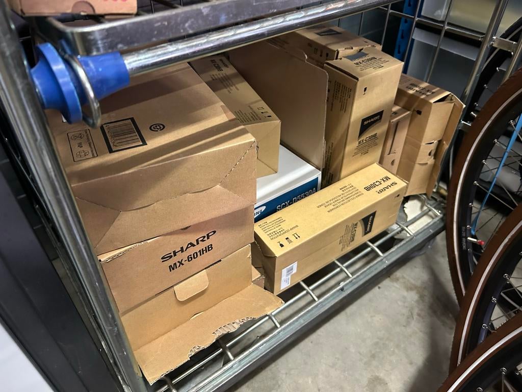 Grote partij Sharp printercartridges - Opbrengst Roparun, Computers en Software, Printerbenodigdheden, Ophalen, Nieuw, Cartridge