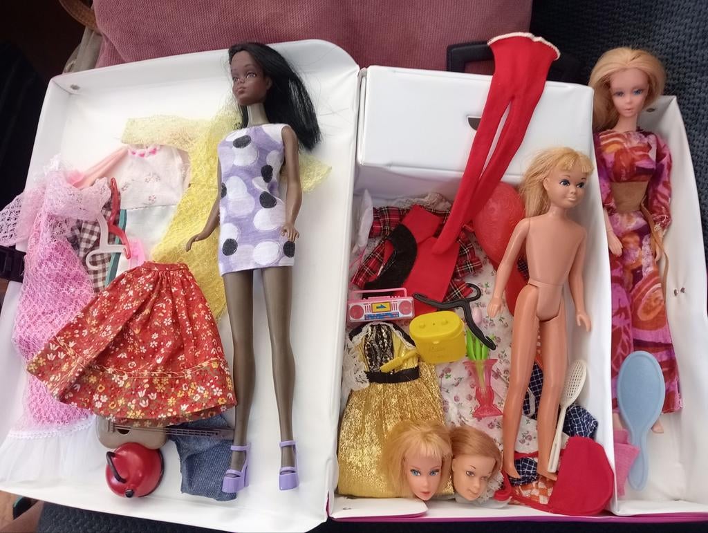Vintage Barbie lot, Verzamelen, Poppen, Ophalen of Verzenden, Gebruikt