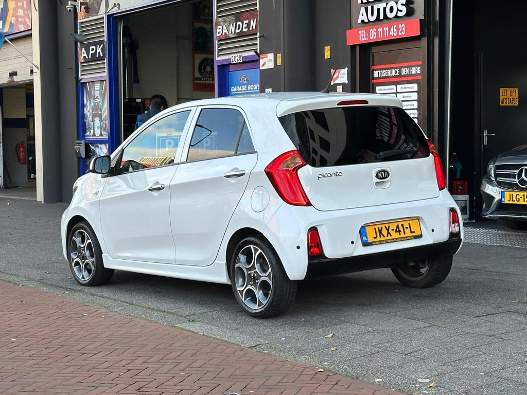 Kia PICANTO 1.2 CVVT DynamicLine Automaat Airco PDC, Stof, Gebruikt, Euro 6, 4 cilinders
