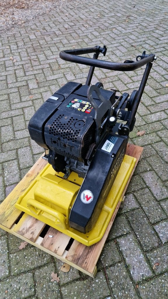 Wacker DPS1850 trilplaat, Ophalen, Gebruikt