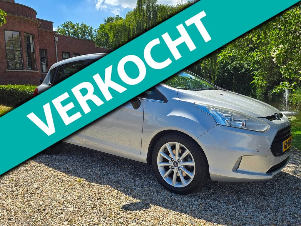 Ford B-Max 1.0 EcoBoost Titanium PANORAMA, Auto's, Ford, Voorwielaandrijving, 101 pk, Gebruikt, 750 kg
