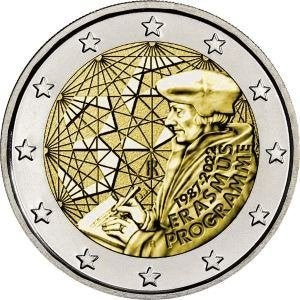 2 Euro Italie 2022 - 35 jaar Erasmus Programma - UNC, Postzegels en Munten, Verzenden, Italië, 2 euro, Losse munt