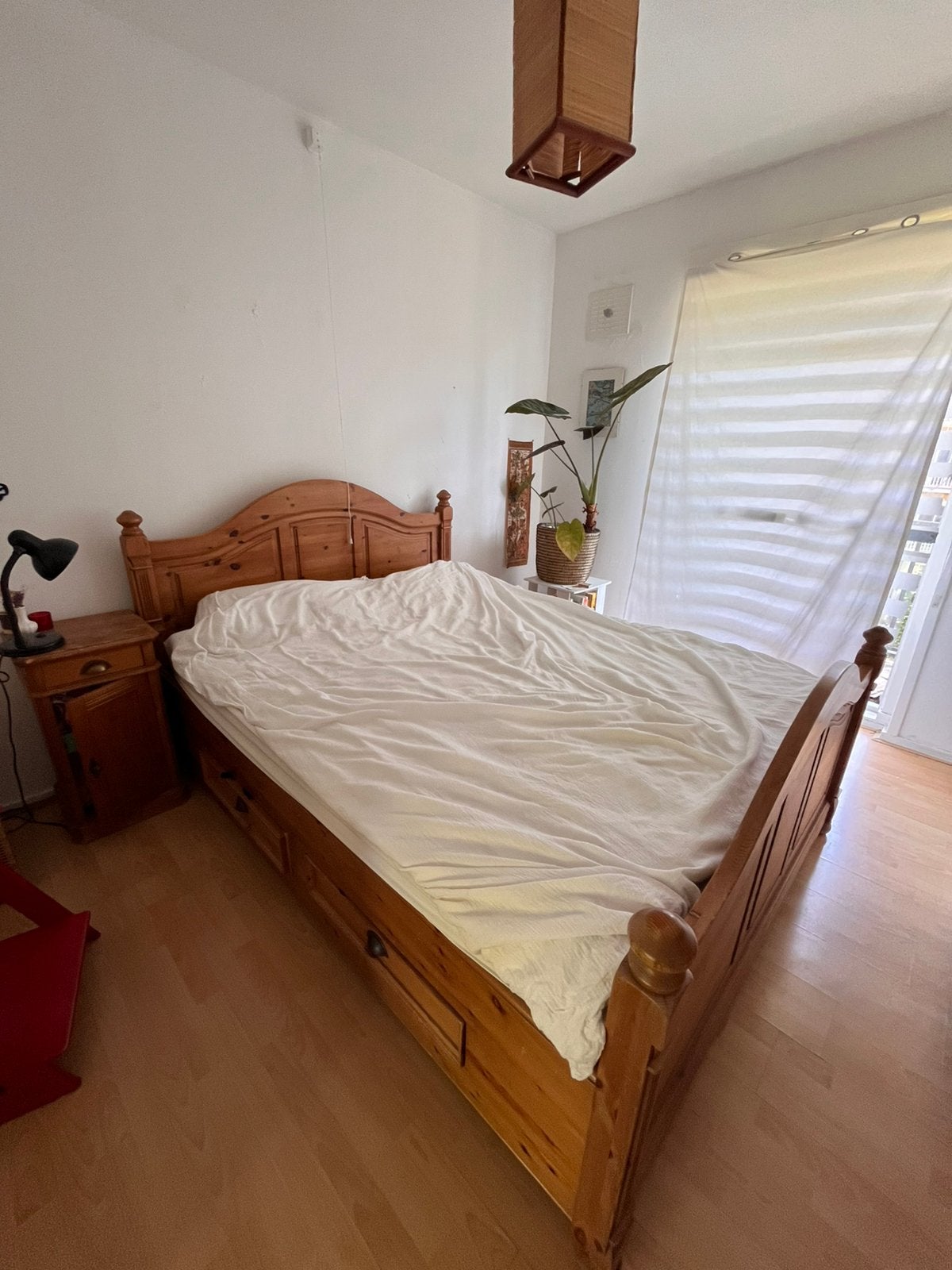 gratis bed, Ophalen, 90 cm, Eenpersoons, Wit
