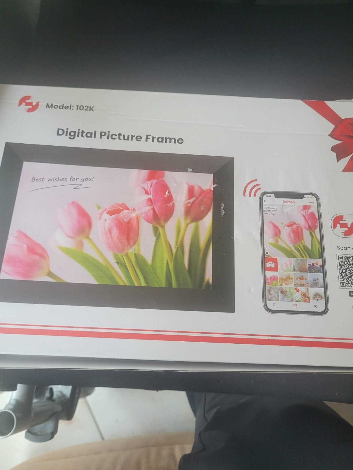 digitale fotolijst, Audio, Tv en Foto, Ophalen, Nieuw