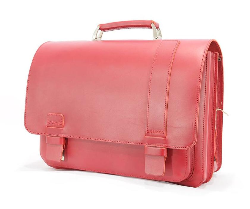 Schoudertas RUITERTASSEN Classic Rood Leder -45% korting!!!, Minder dan 30 cm, Nieuw, Rood, 40 tot 50 cm