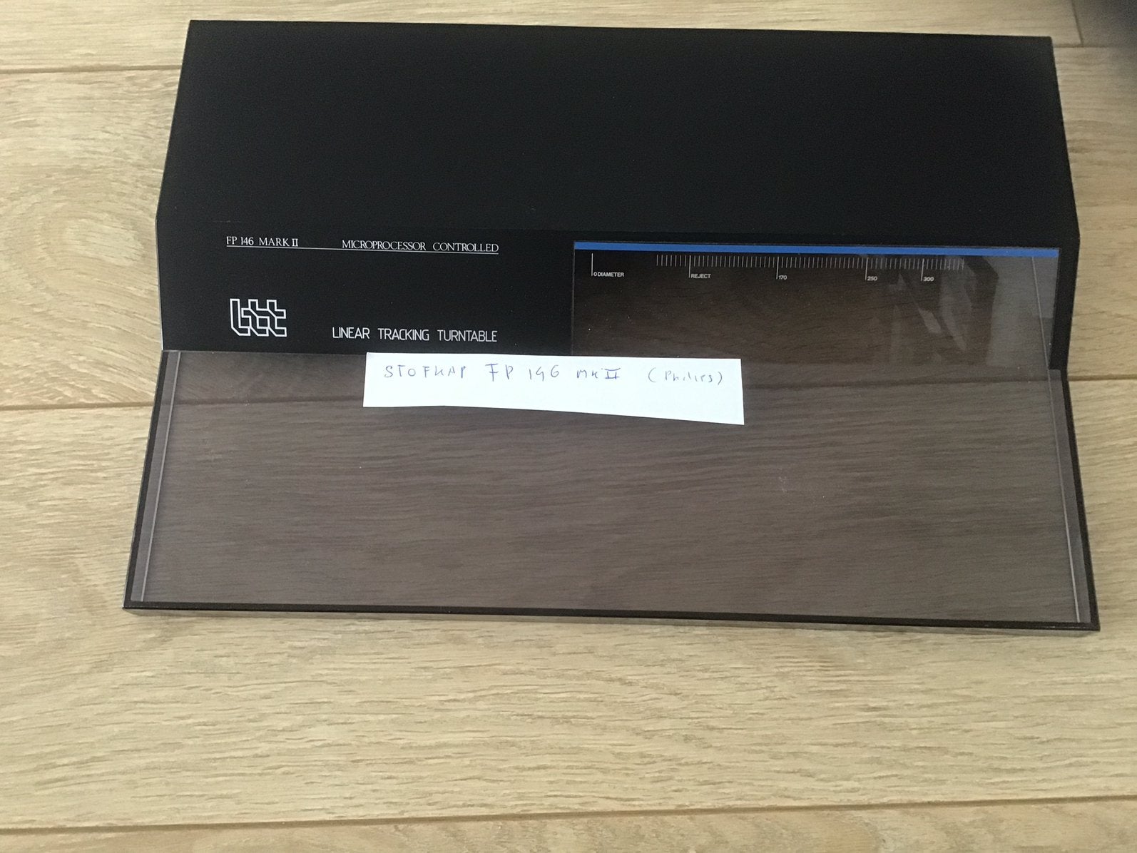 Philips Stofkap FP Mark II, Ophalen of Verzenden, Zo goed als nieuw, Platenspeler-onderdeel, Philips