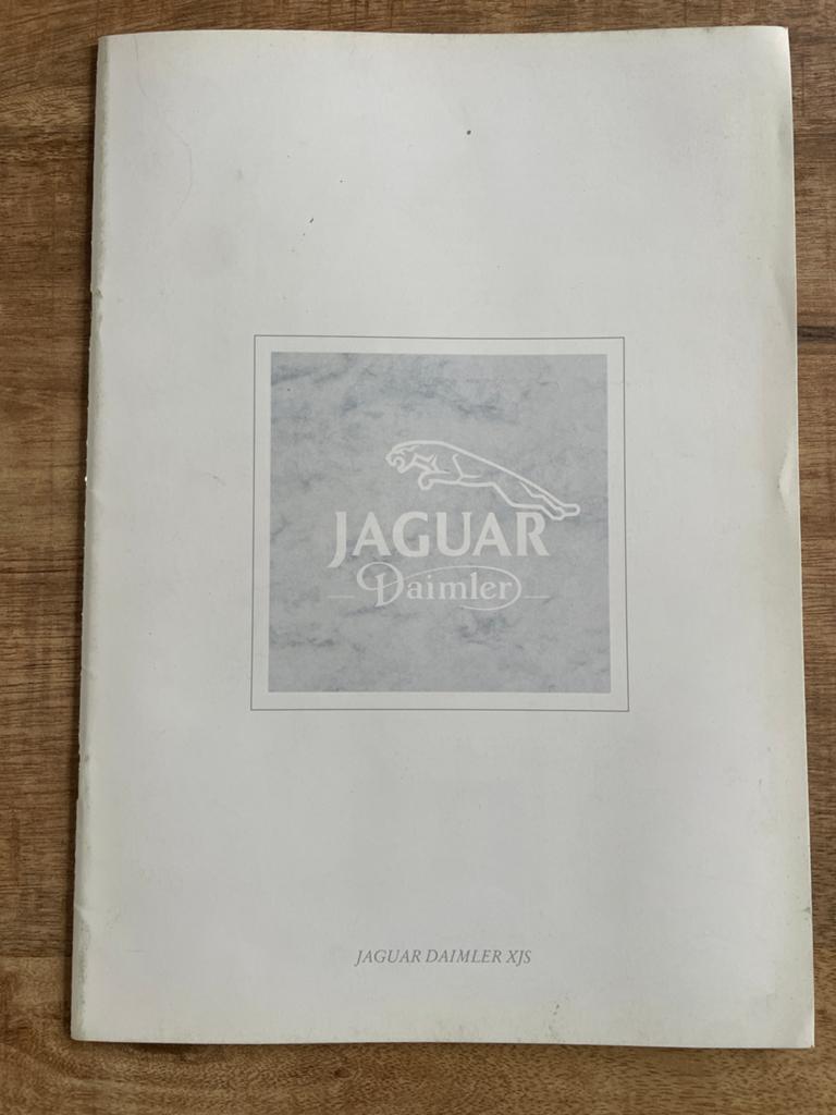 Jaguar Daimler brochure autofolder - Jag 915/55, Boeken, Auto's | Folders en Tijdschriften, Ophalen of Verzenden, Gelezen, Overige merken