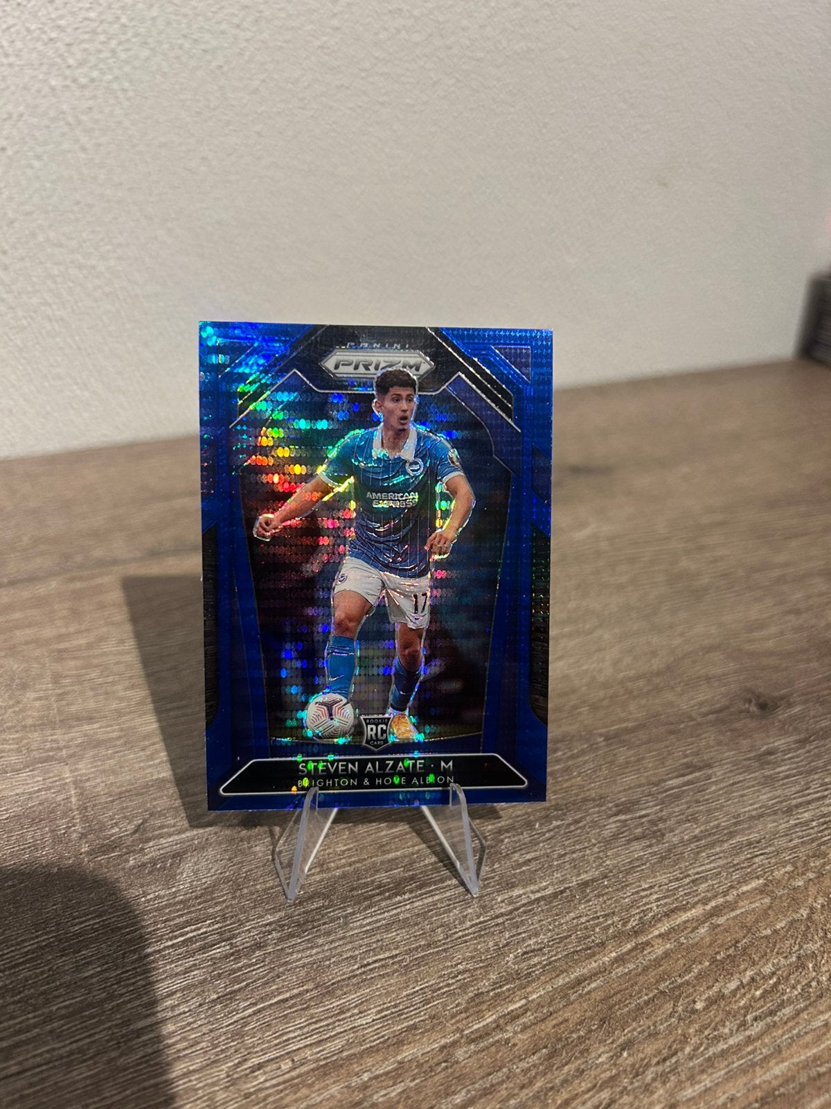 Steven Alzate 2020-21 Panini Prizm PL #177 Blue Pulsar RC, Ophalen of Verzenden, Zo goed als nieuw, Plaatje