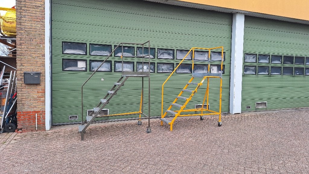 Bordestrap boottrap bordeshoogte 151 cm, Ophalen, Gebruikt, H.O.Albert Ale Slotema, Trap