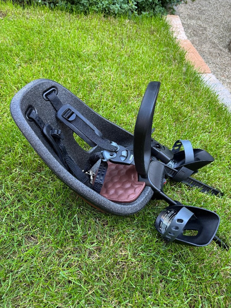 Thule Yepp Nexxt Mini – Kinderzitje op fietsstuur, Fietsen en Brommers, Ophalen, Voetsteuntjes, 0 t/m 18 kg, Voorzitje