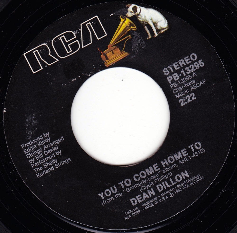 Dean Dillon - You Come To Home 7"45, Ophalen of Verzenden, Zo goed als nieuw, 7 inch, Country en Western