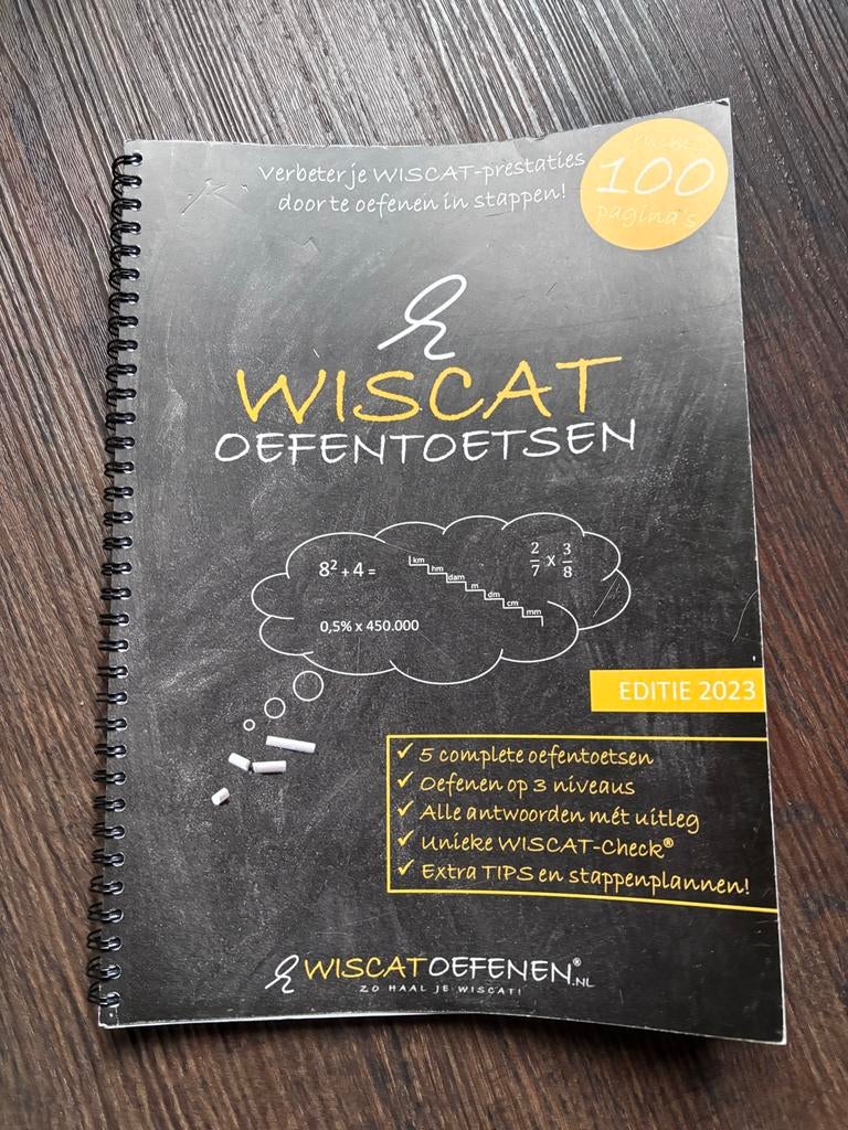 WISC-AT Oefentoetsen Editie 2023 - Zo haal je WISC-AT!, Ophalen of Verzenden, Gamma, Gelezen, Overige niveaus