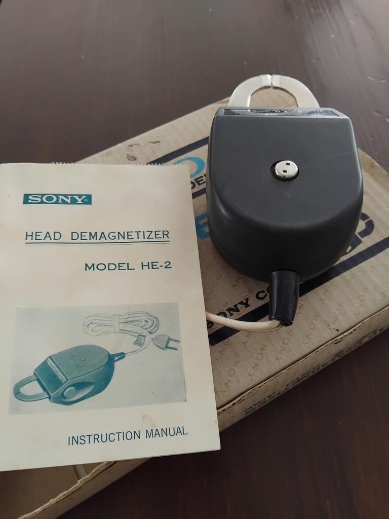 Sony Head Demagnetizer HE-2, Ophalen of Verzenden, Gebruikt