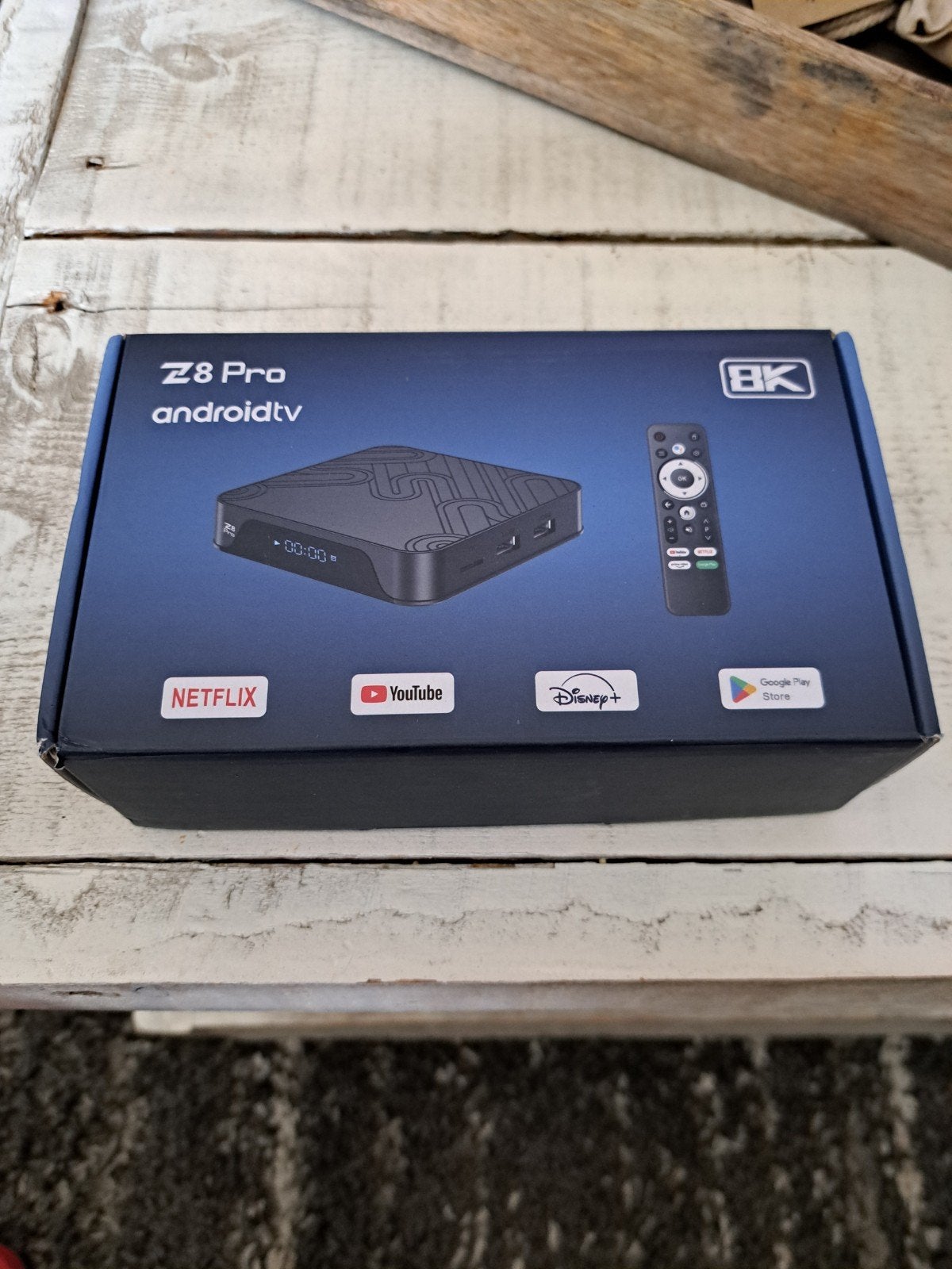 ANDROID TV BOX ANDROID 8K, Audio, Tv en Foto, Mediaspelers, Ophalen of Verzenden, Nieuw, HDMI