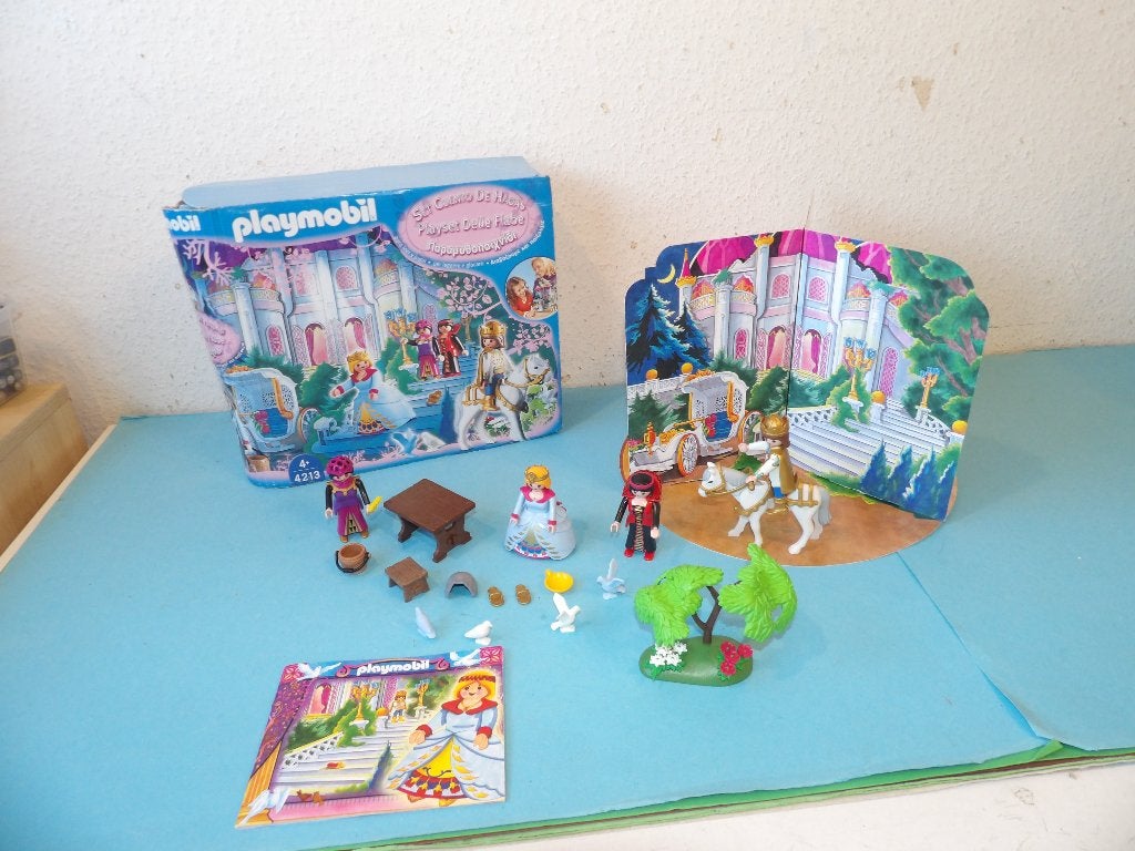 Playmobil 4213 sprookjesset assepoester, Complete set, Ophalen of Verzenden, Zo goed als nieuw, Figuren
