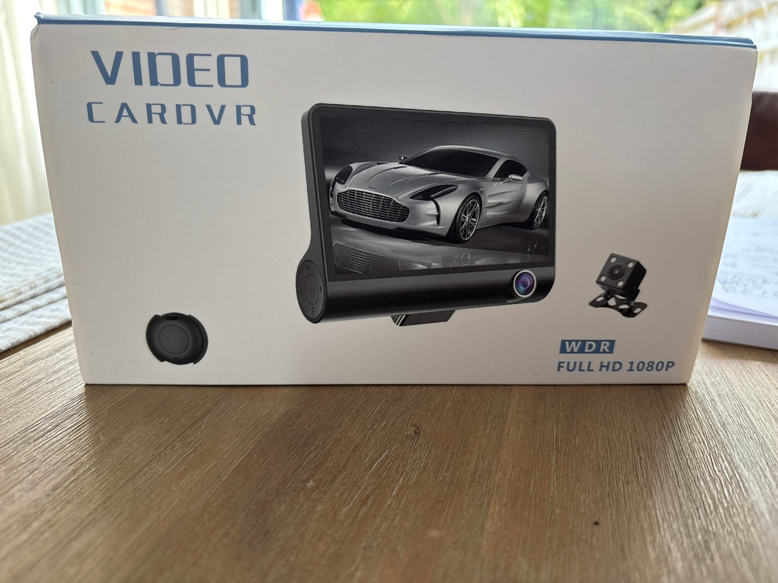 VIDEO CARDVR Dashcam Full HD 1080P met Achteruitrijcamera, Ophalen, Nieuw