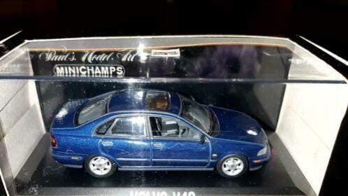 Minichamps Volvo S40 Saloon 1996 blue metallic 430 171500, Hobby en Vrije tijd, Modelauto's | 1:43, Ophalen of Verzenden, Nieuw