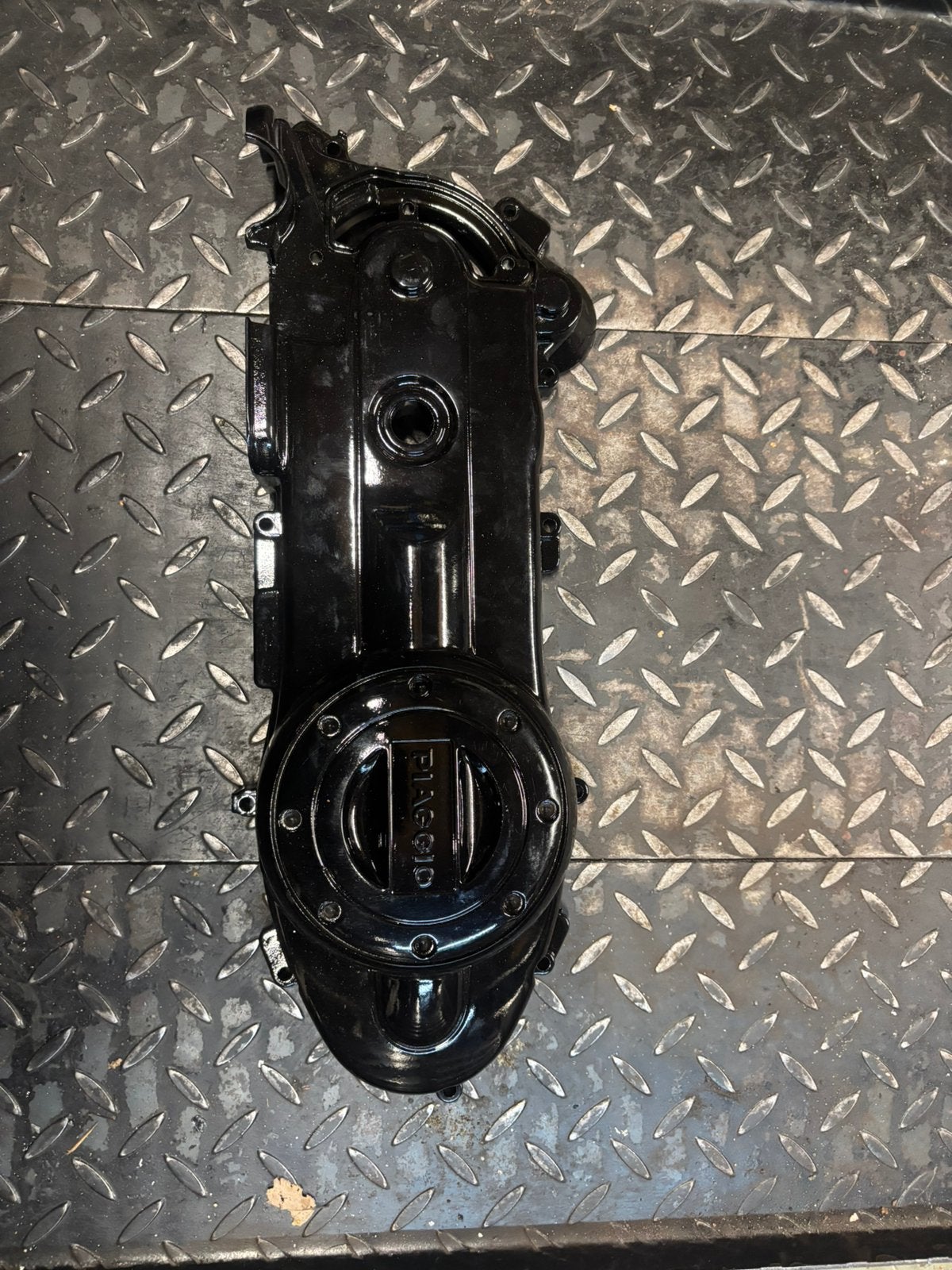Kickstartdeksel carterpan vespa sprint primavera zwart nieuw, Ophalen of Verzenden, Nieuw