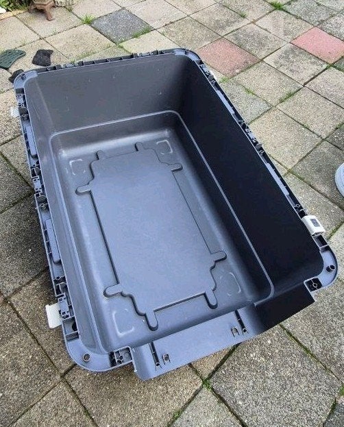 Flamingo transportbox XXL Nomad Donkergrijs, Ophalen, Gebruikt