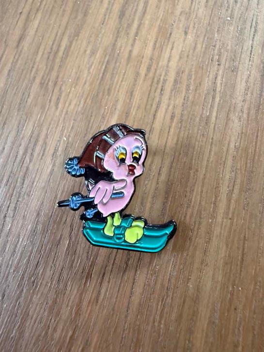 Tweety speldje Looney Tunes, Ophalen of Verzenden, Looney Tunes, Gebruikt, Gebruiksvoorwerp