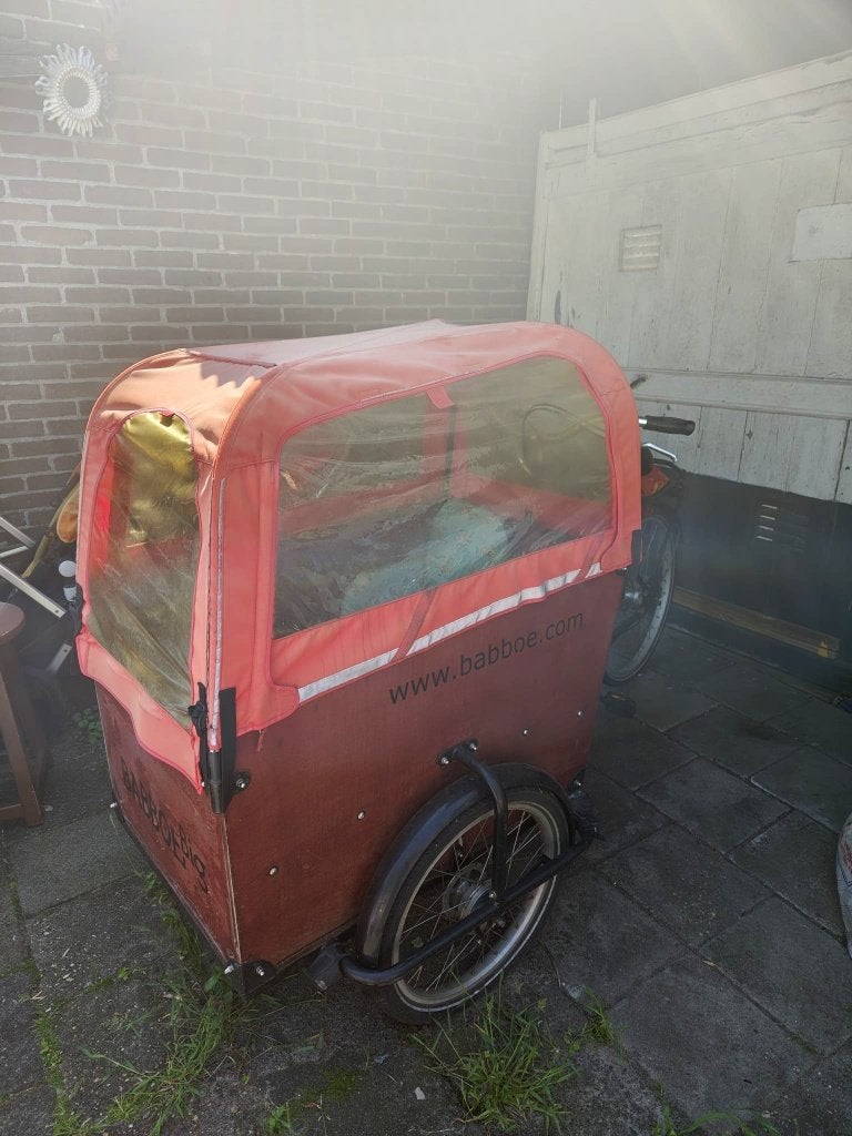 Babboe Big, 4 kinderen of meer, Gebruikt, Huif, Ophalen