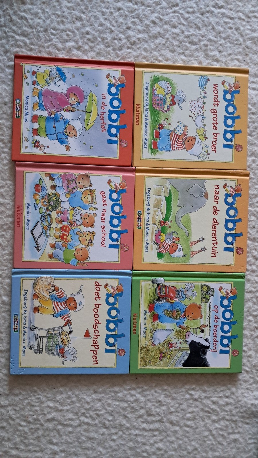 Bobbi de Beer Boekenset - 6 Peuterboekjes van Monica Maas, Ophalen of Verzenden, Gelezen, Monica Maas, 2 tot 3 jaar