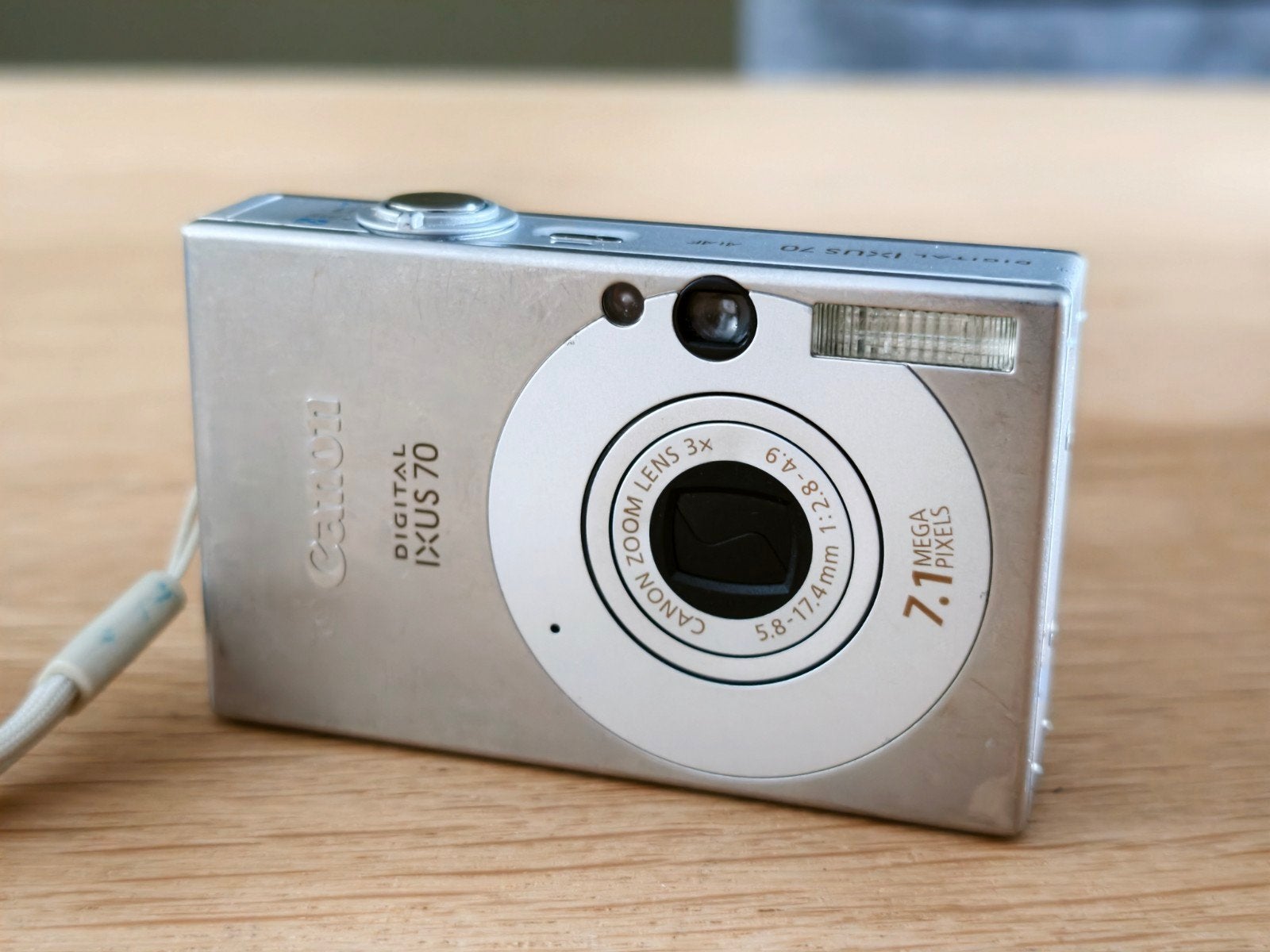 Canon IXUS 70 Digitale Compactcamera, 7 megapixels, Gebruikt, Canon, Ophalen of Verzenden