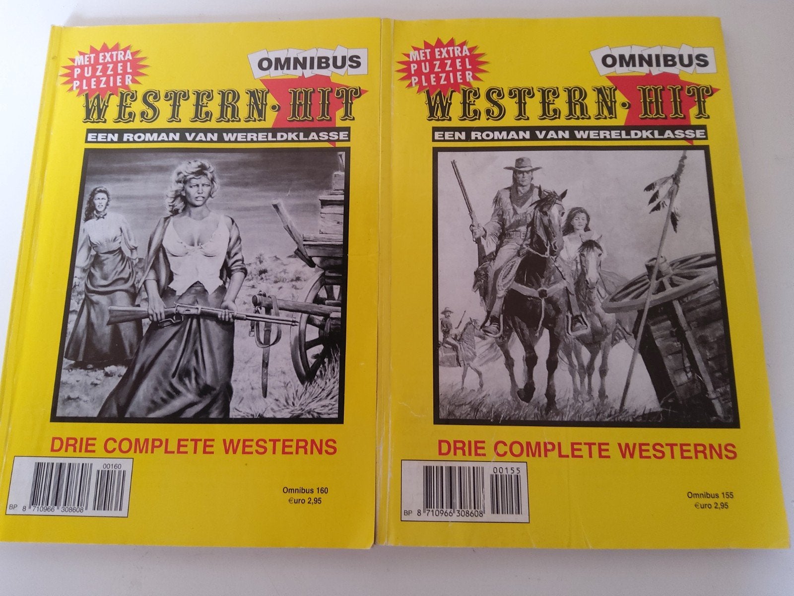 Western Omnibus: Hollister en Colt 45 (3 verhalen), Boeken, Ophalen of Verzenden, Gelezen, Distrigoromans, Nederland
