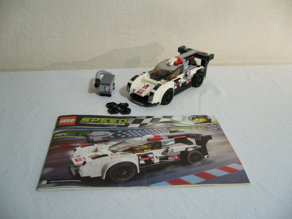Lego Speed Champions 75872 Audi R18 e-tron quattro, Gebruikt, Lego, Speed Champions, Ophalen of Verzenden
