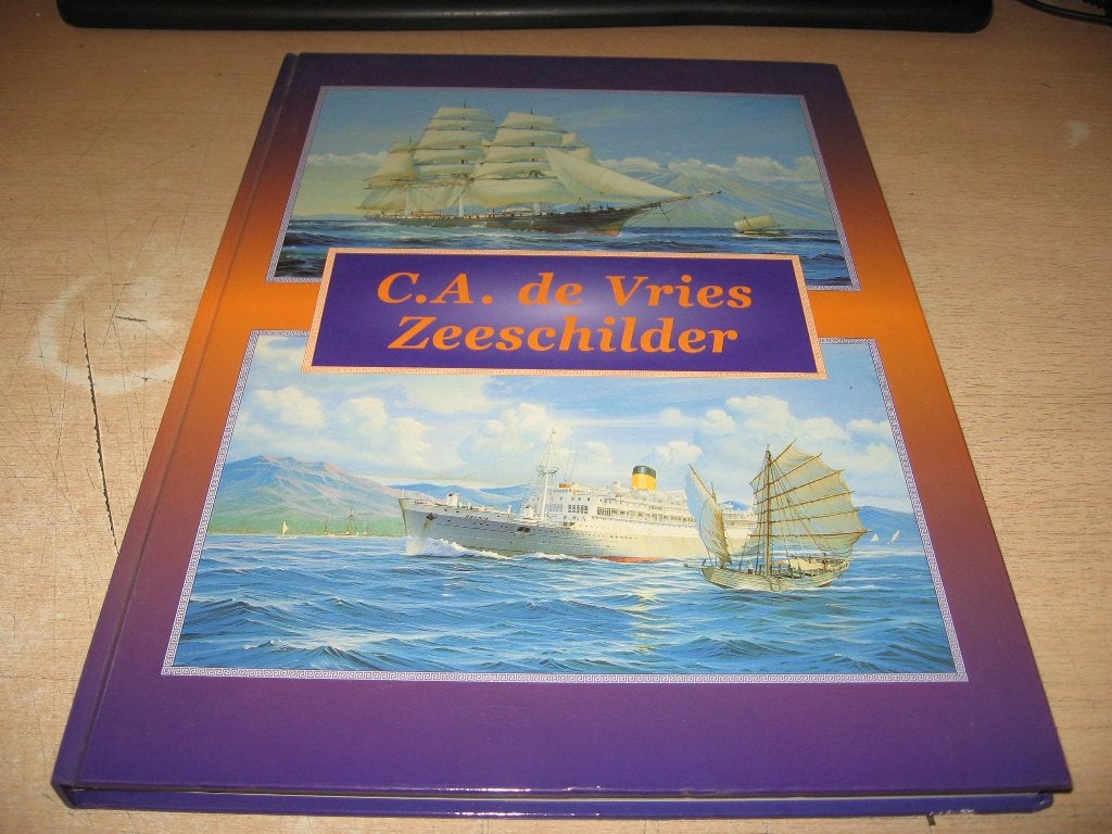 C.A.de Vries    Zeeschilder, Ophalen of Verzenden, Zo goed als nieuw, Boek of Tijdschrift