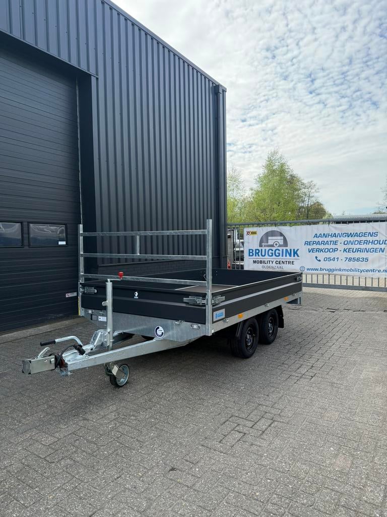 Hapert plateauwagen 305x180 | 2700kg | Black Edition!, Ophalen, Nieuw