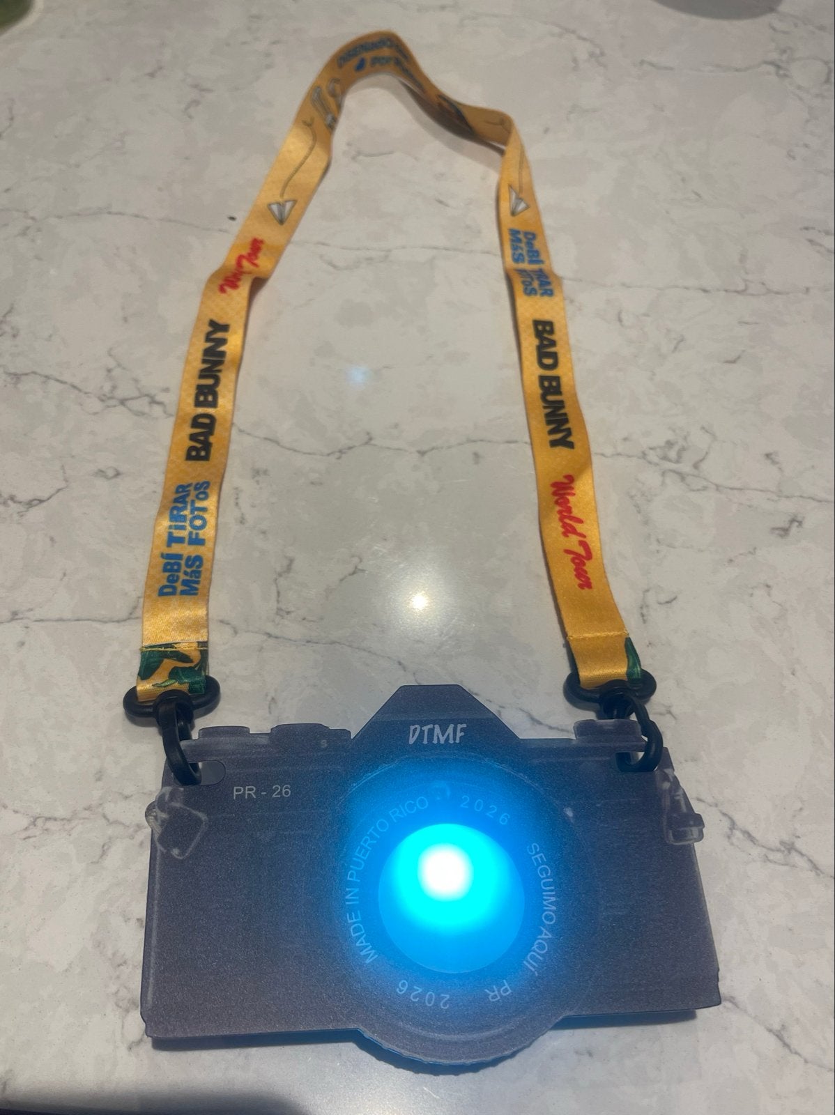 Bad Bunny PixMob PR-26 Camera - Concert Collectible, Ophalen, 1980 tot heden, Overige typen