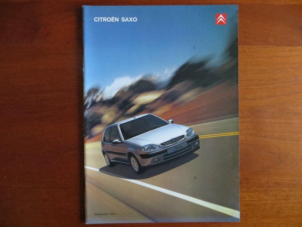 Citroën Saxo (sept. 2001), Ophalen of Verzenden, Nieuw, Citroën