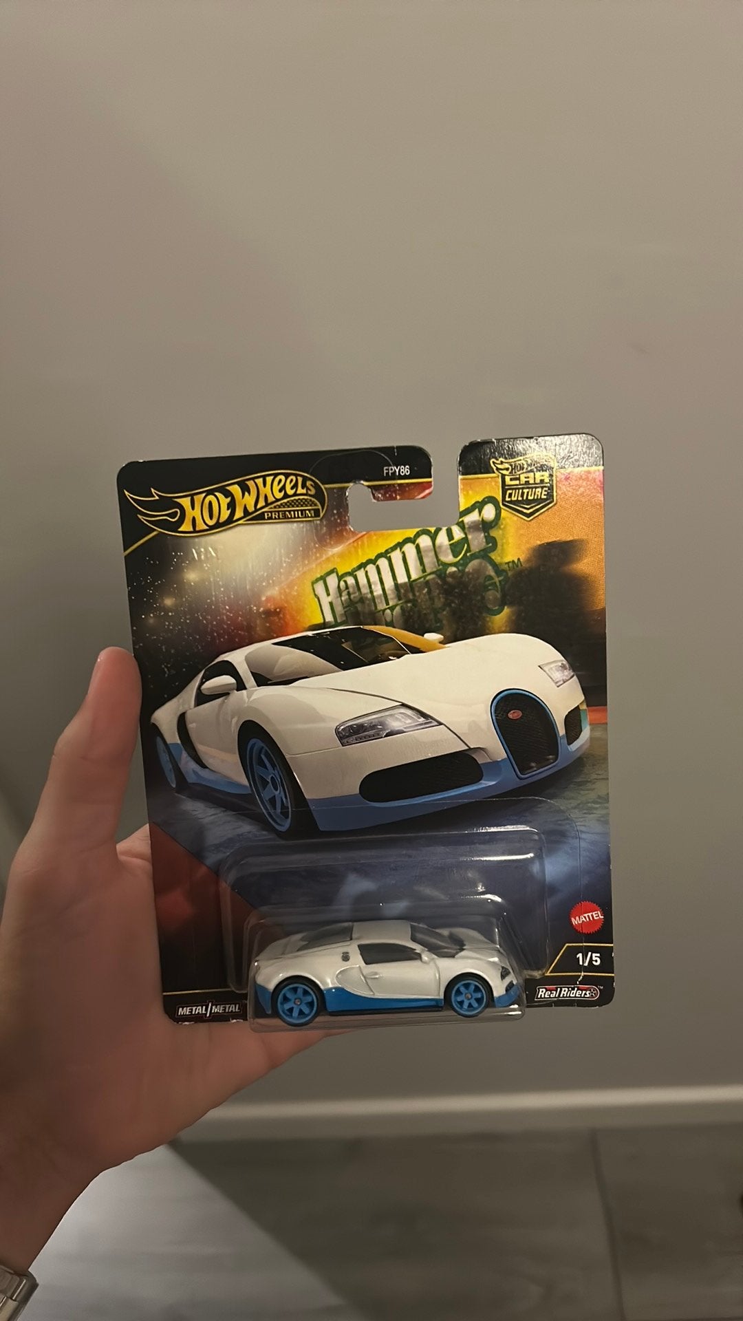Hot wheels bugatti Veyron premium, Ophalen of Verzenden, Nieuw, Auto