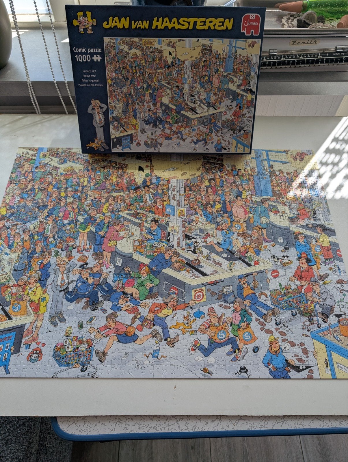 Jan van Haasteren Puzzels 1000stukjes, Ophalen, 500 t/m 1500 stukjes, Zo goed als nieuw