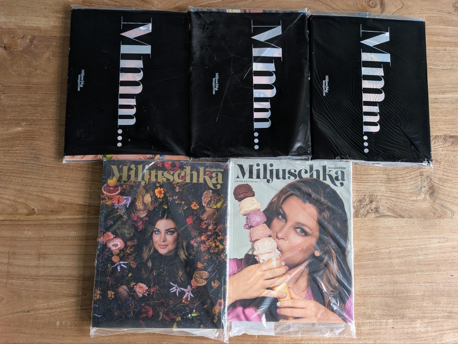 Miljuschka Magazine Limited Edition 2, 3, 4, 5, 6 - Nieuw, Ophalen of Verzenden, Nieuw, Damesbladen
