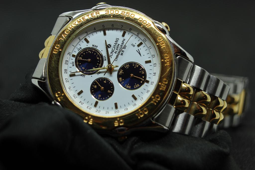Vintage Junghans Alarm Chronograph WR50 – Uniek Meesterwerk, Overige merken, Staal, Met bandje, Polshorloge
