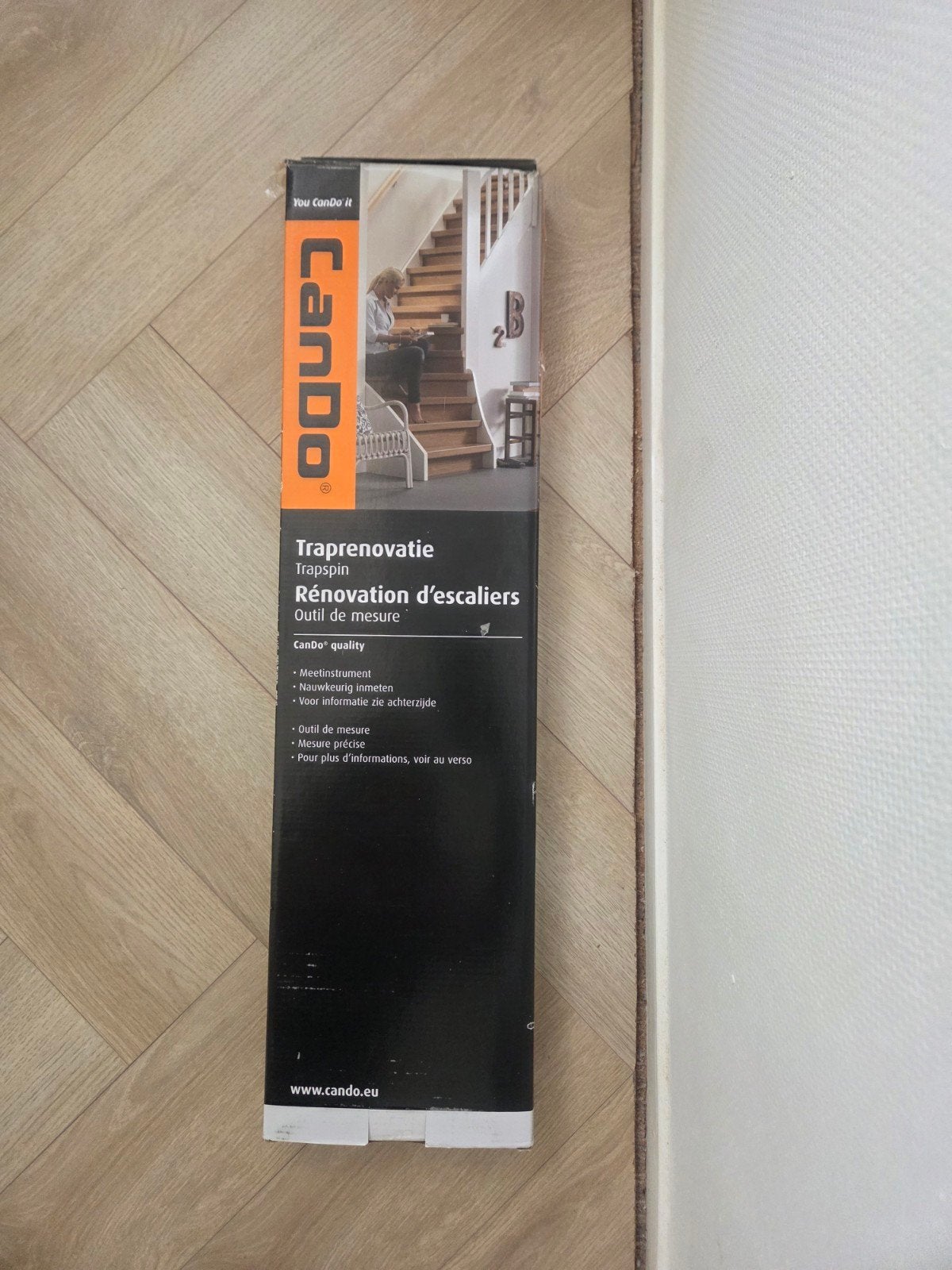 CanDo Trapspin RVS – Nieuw in verpakking – Traprenovatie, Ophalen, 30 cm of meer, 50 tot 150 cm, Nieuw