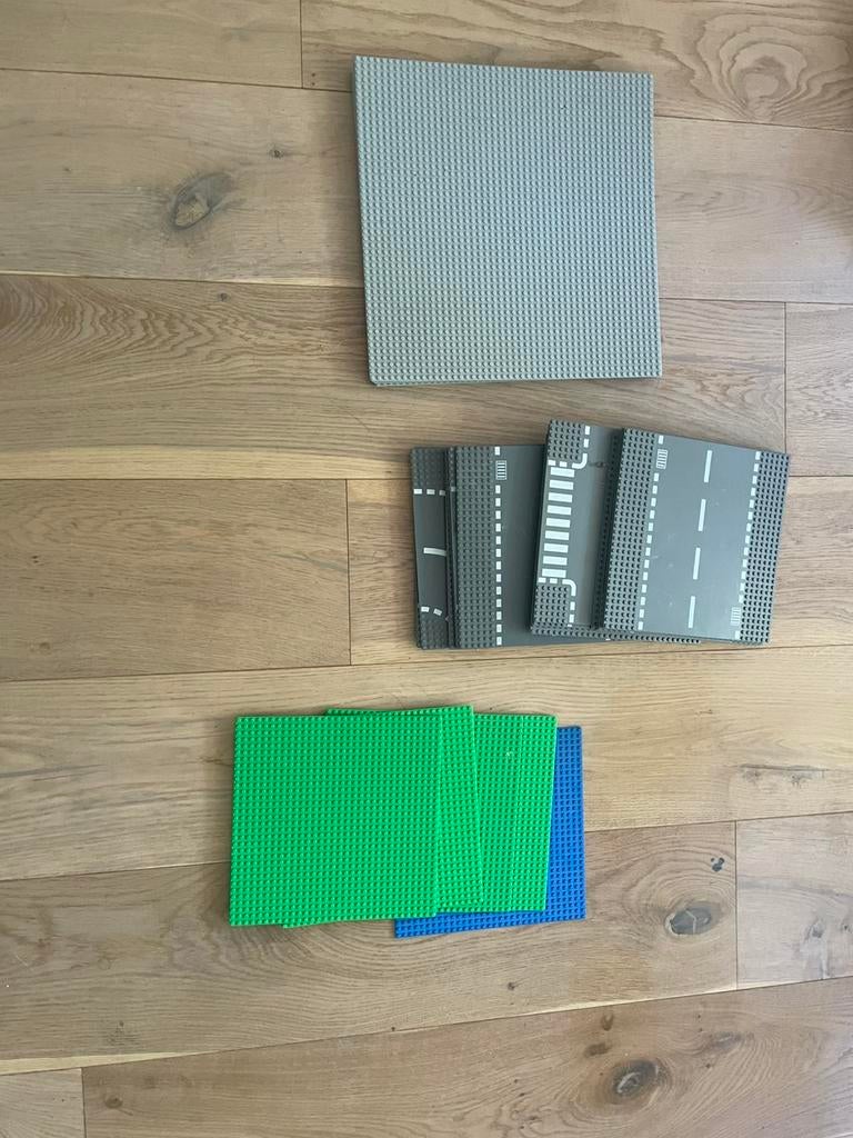 27 lego platen bieden, Gebruikt, Lego, Architecture, Ophalen of Verzenden