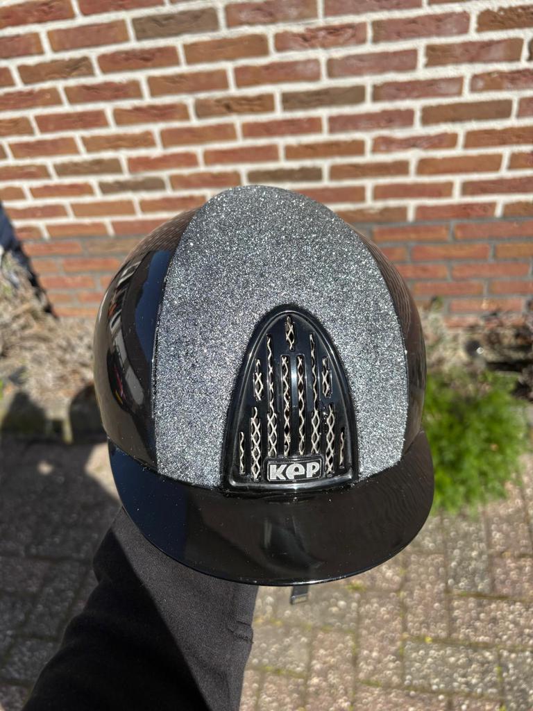 Kep italia, Dieren en Toebehoren, Paardrijkleding, Ophalen of Verzenden, Gebruikt, Dressuur, Cap
