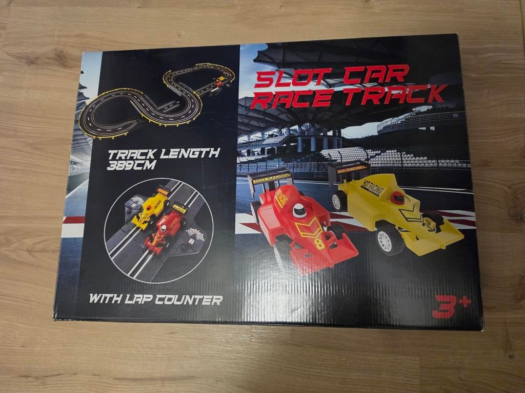 Slot car race track racebaan, Ophalen, Zo goed als nieuw, Elektrisch, Overige merken